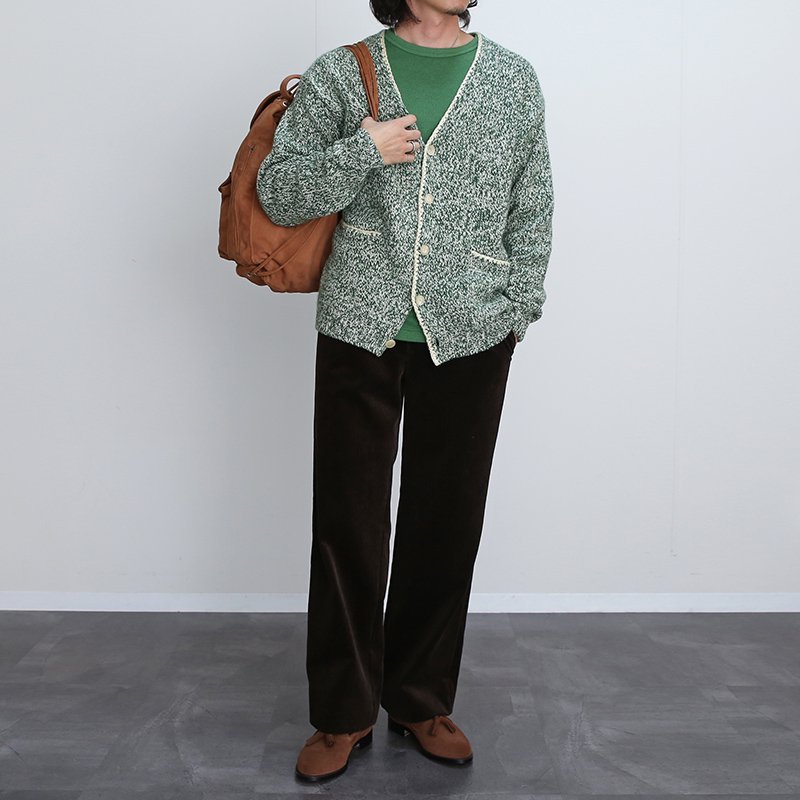 2023 A/W】【AURALEE オーラリー】LIGHT THERMAL P/O GREEN - THIRTY