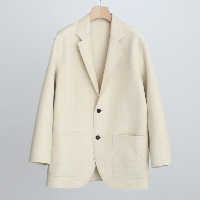40%OFFۡcale FELT WOOL 2B JACKET WHITE