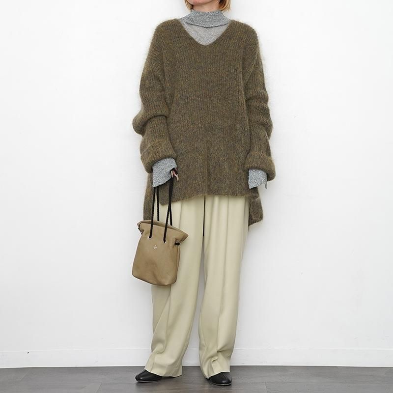 20/80 トウェンティーエイティー】SHRINK LEATHER SQUARE GASSAI