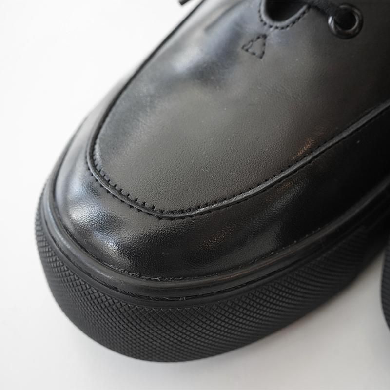 BEAUTIFUL SHOES】ONE PIECE SNEAKERS (TOE-GUARD) BLACK BEAUTIFUL SHOES】ONE PIECE SNEAKERS (TOE-GUARD) BLACK