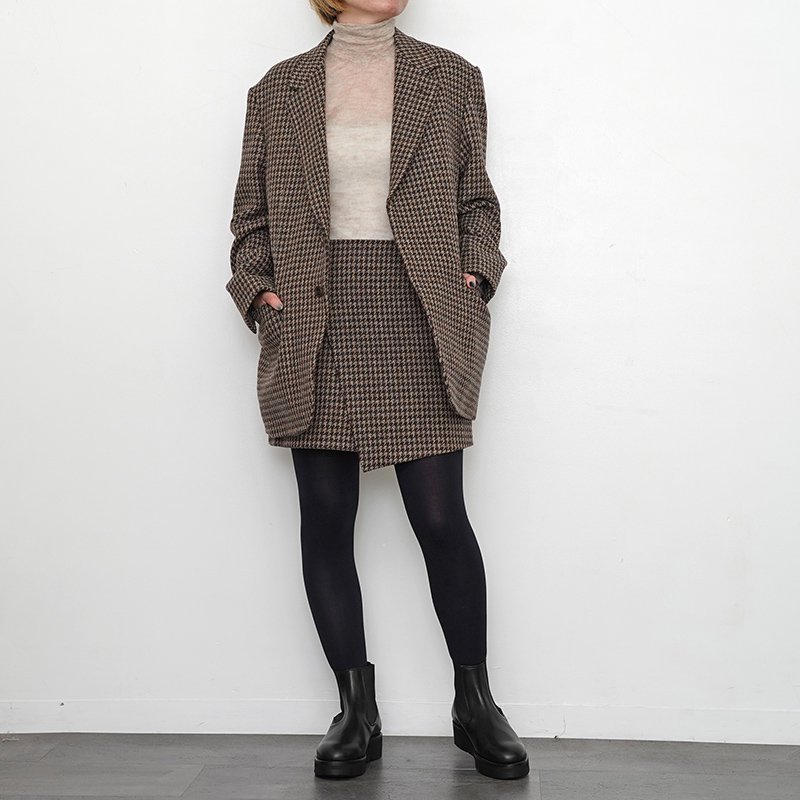 フレッシュシリーズ新登場 BRITISH WOOL TWEED OVER JACKET