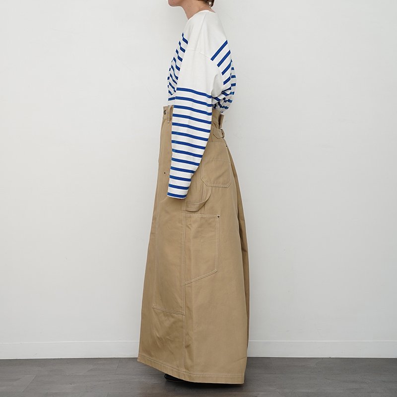 【30%OFF】【Uhr / ウーア】Painter Long Skirt Beige - THIRTY' THIRTY' STORE