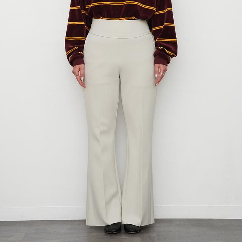 40%OFF】【PHEENY / フィーニー】Amunzen flared pants ECRU 40%OFF】【PHEENY / フィーニー】Amunzen flared pants ECRU