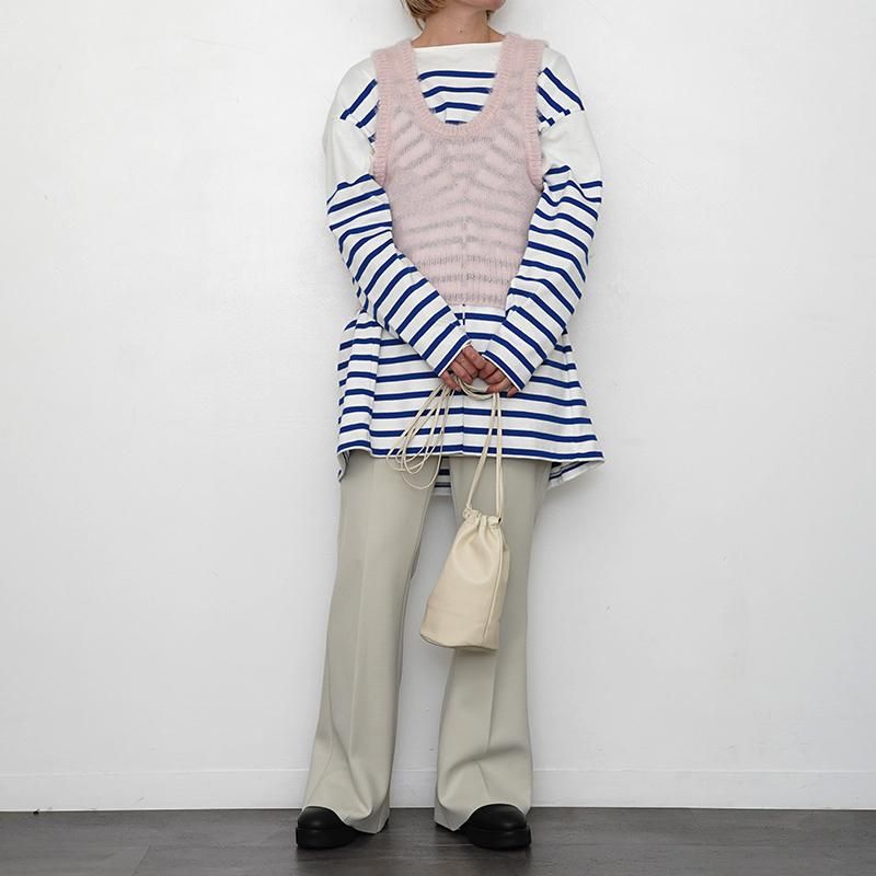 40%OFF】【PHEENY / フィーニー】Amunzen flared pants ECRU 40%OFF】【PHEENY / フィーニー】Amunzen flared pants ECRU