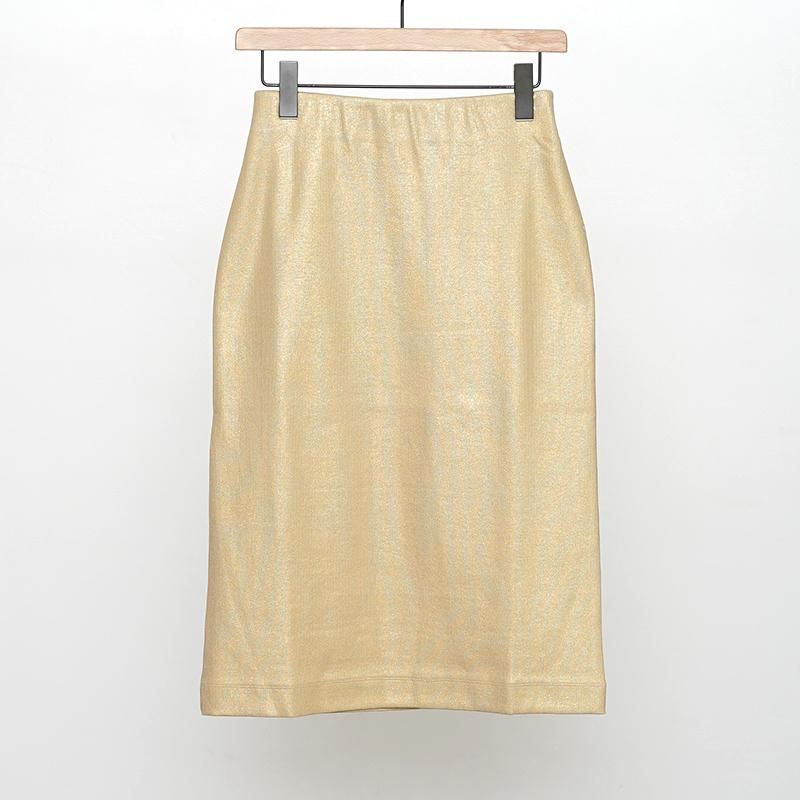 人気の雑貨がズラリ！ 40%OFF】【PHEENY THIRTY - GOLD skirt rib フィーニー】Foil / スカート