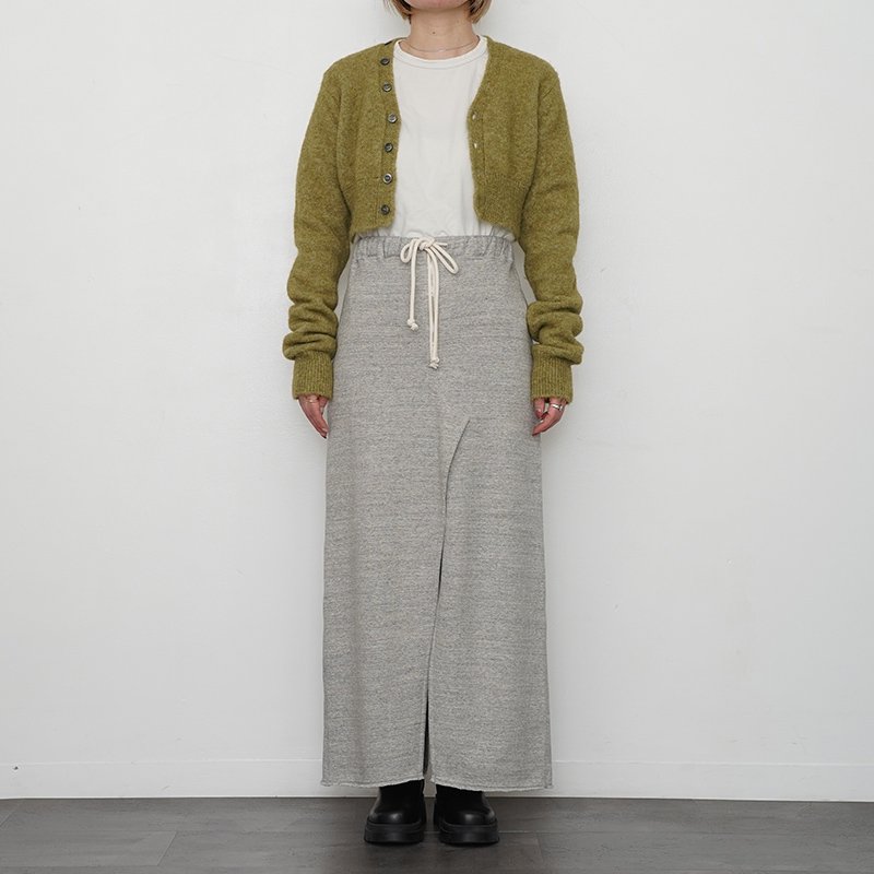 【20%OFF】【INSCRIRE アンスクリア】sweat skirt GREY - THIRTY' THIRTY' STORE