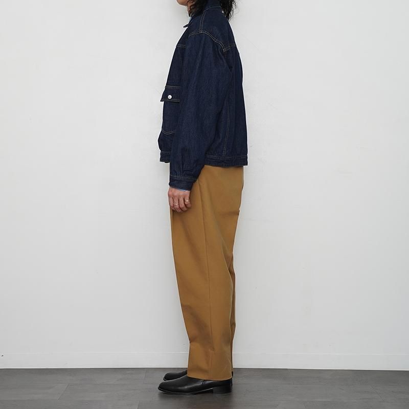 FOREMOST フォアモスト】 pleats jacket/2nd one wash - THIRTY