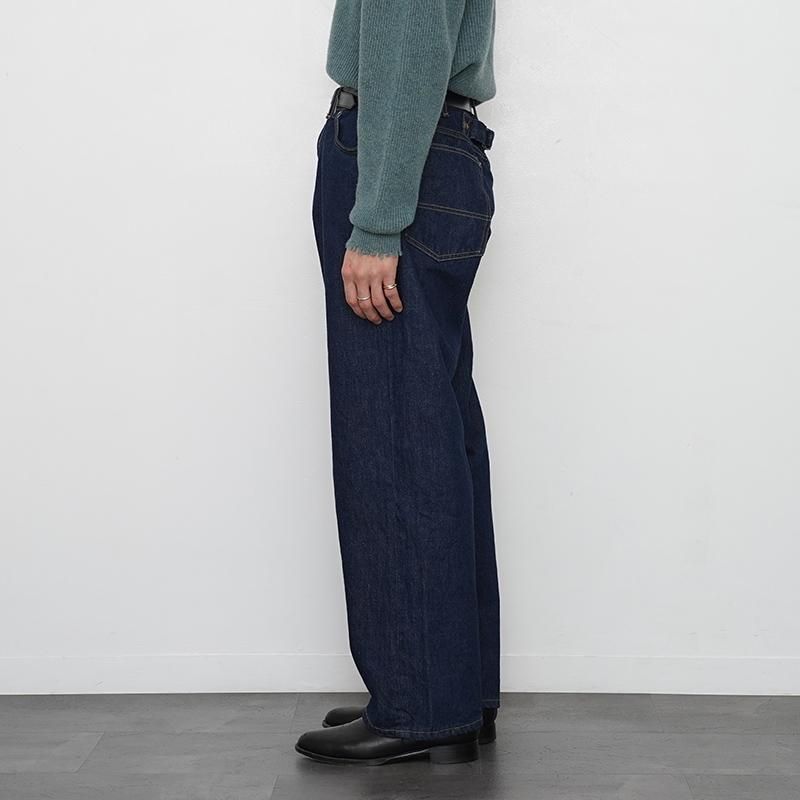 FOREMOST フォアモスト】back strap 5pocket pant one wash FOREMOST フォアモスト】back strap 5pocket pant one wash