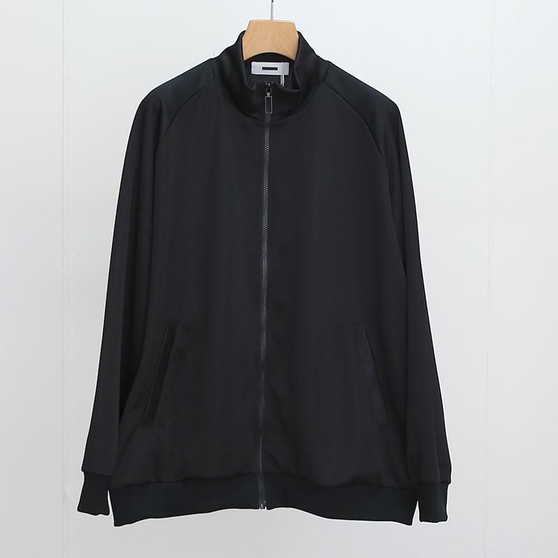REVERBERATE リバーバレイト】TRACK JACKET BLACK - THIRTY REVERBERATE リバーバレイト】TRACK JACKET BLACK - THIRTY