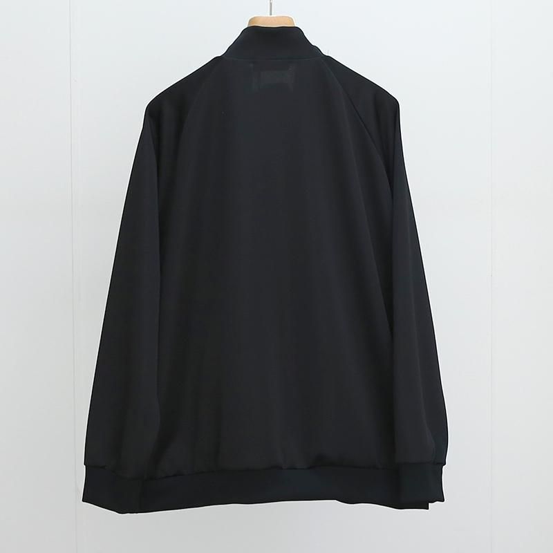 REVERBERATE リバーバレイト】TRACK JACKET BLACK - THIRTY REVERBERATE リバーバレイト】TRACK JACKET BLACK - THIRTY