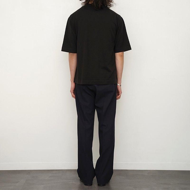 HEUGN ユーゲン】Jude T-WOOL short sleeve Black - THIRTY HEUGN ユーゲン】Jude T-WOOL short sleeve Black - THIRTY