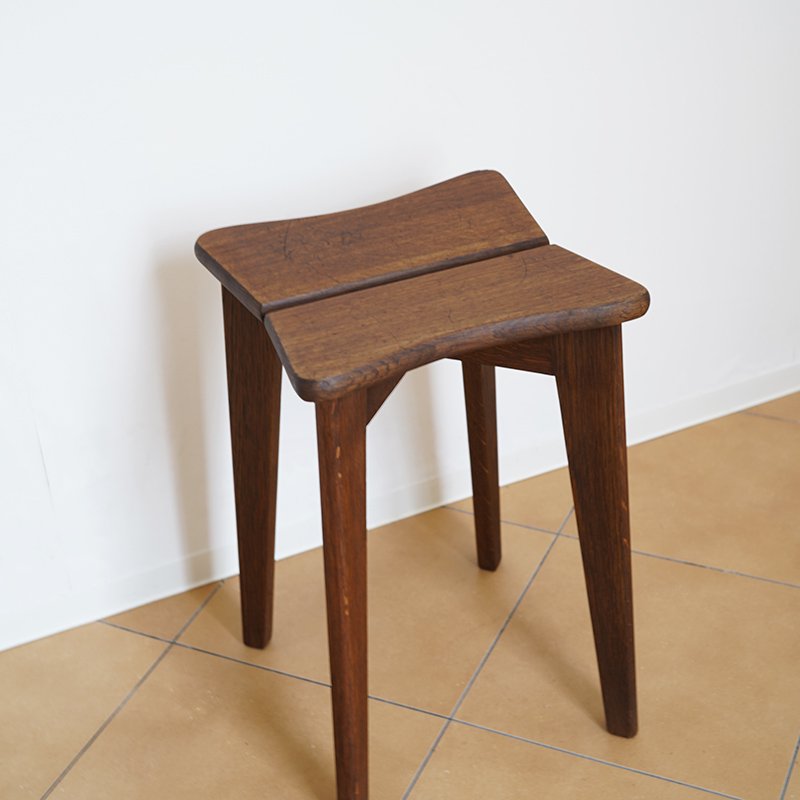 Marcel Gascoin Trefle Stool / 50s / France - THIRTY' THIRTY' STORE