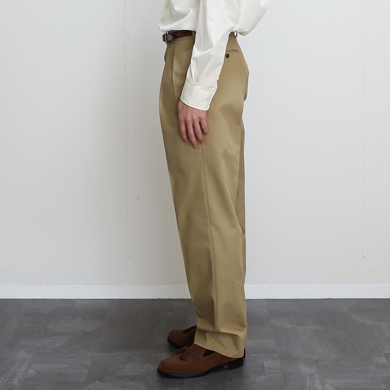 MAATEE&SONS マーティーアンドサンズ】CHINO 2 CAMELBEIGE MAATEE&SONS マーティーアンドサンズ】CHINO 2 CAMELBEIGE