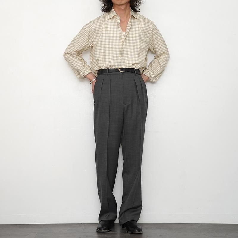 MAATEE&SONS マーティーアンドサンズ】LIAN C/S CHECK - THIRTY MAATEE&SONS マーティーアンドサンズ】LIAN C/S CHECK - THIRTY