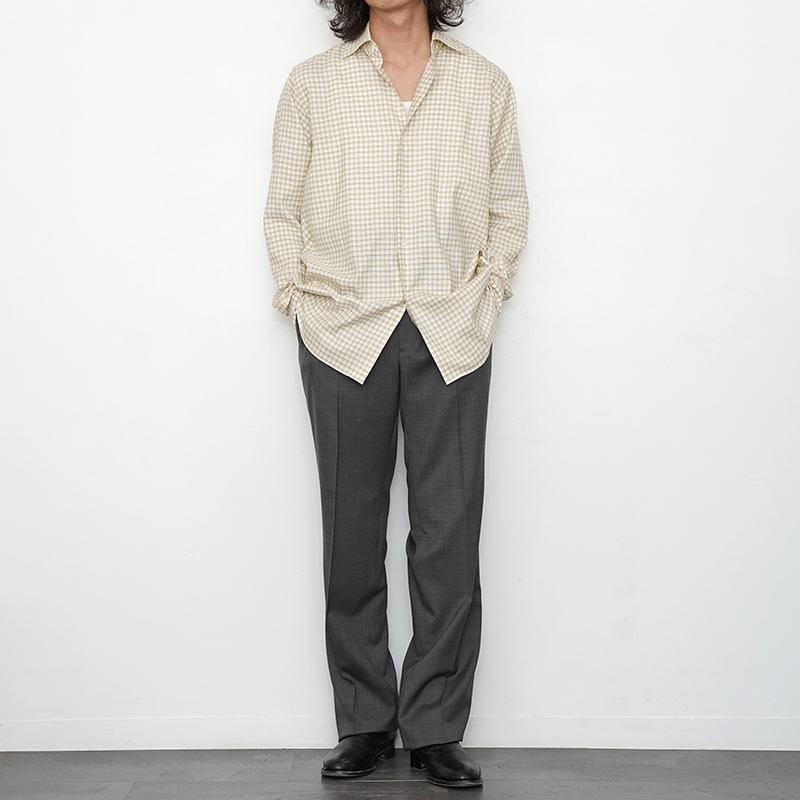 MAATEE&SONS マーティーアンドサンズ】LIAN C/S CHECK - THIRTY MAATEE&SONS マーティーアンドサンズ】LIAN C/S CHECK - THIRTY
