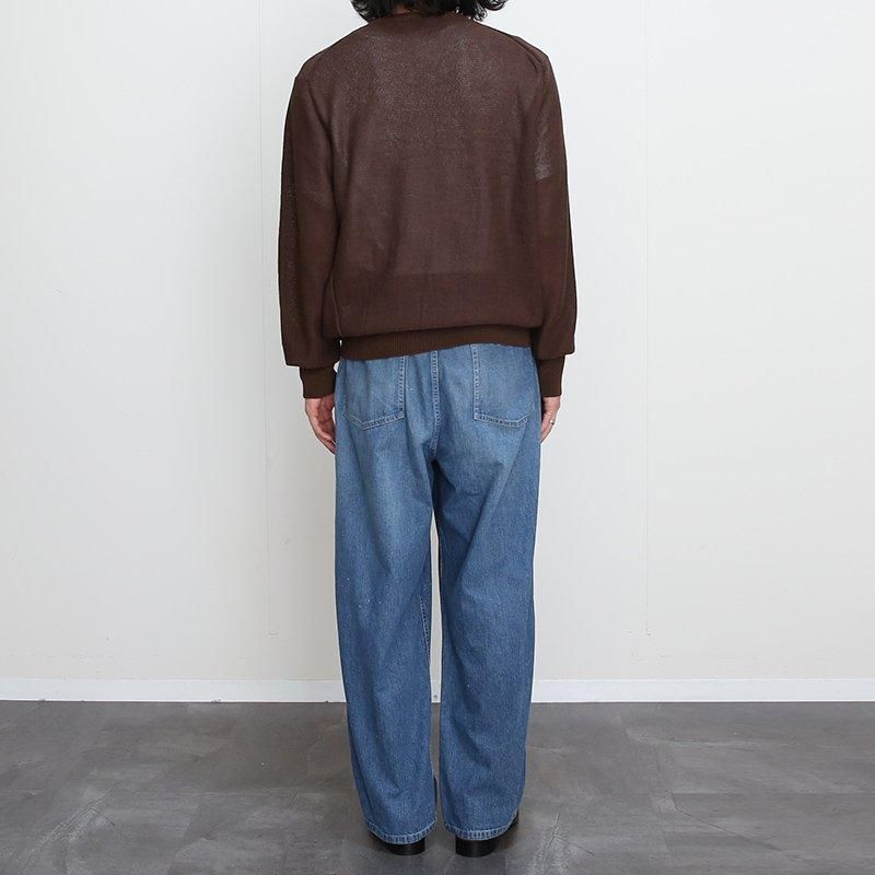 MAATEE&SONS マーティーアンドサンズ】強撚LINENひょっとこ C/N MAATEE&SONS マーティーアンドサンズ】強撚LINENひょっとこ C/N