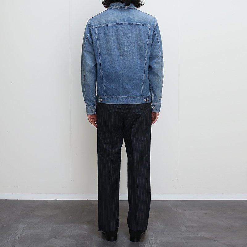 MAATEE&SONS マーティーアンドサンズ】LIGHT OZ DENIM PLEATED MAATEE&SONS マーティーアンドサンズ】LIGHT OZ DENIM PLEATED