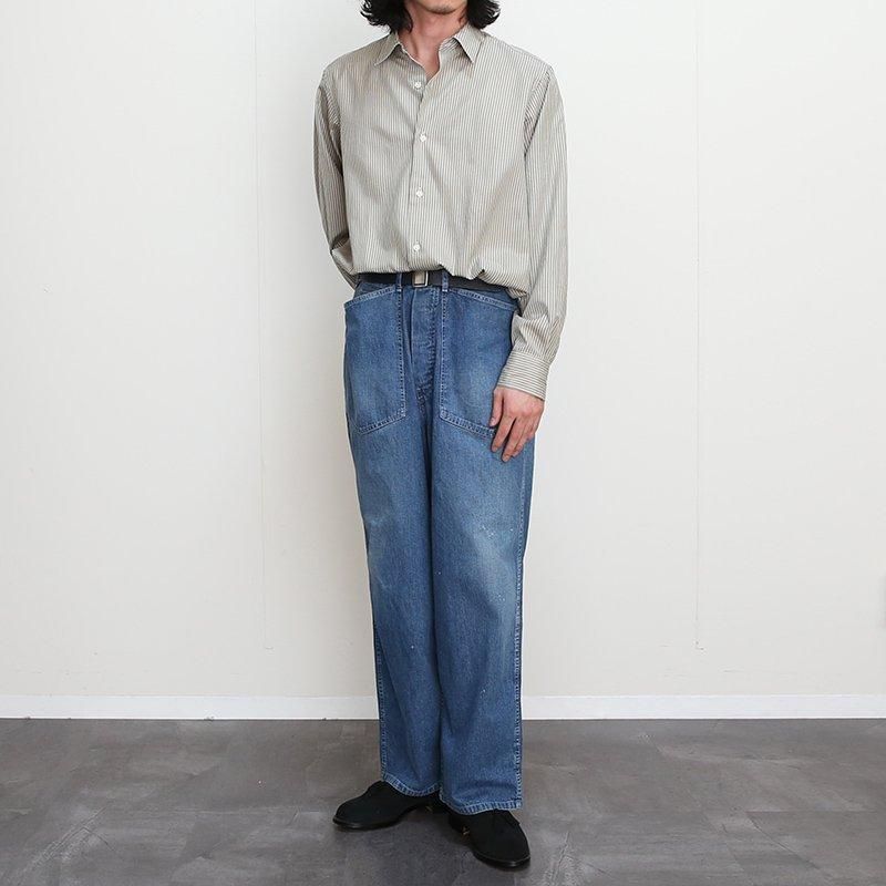 MAATEE&SONS マーティーアンドサンズ】CHARLES S/C STRIPE GREEN MAATEE&SONS マーティーアンドサンズ】CHARLES S/C STRIPE GREEN
