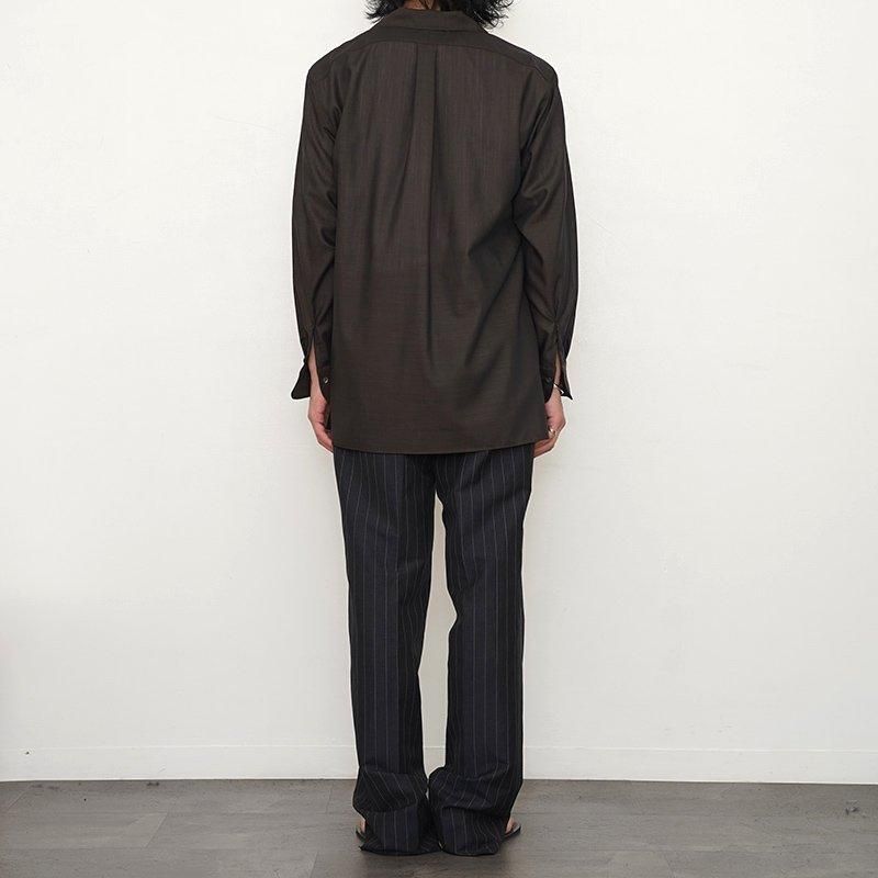 MAATEE&SONS マーティーアンドサンズ】H WOOL ONE PIECE COLLAR MAATEE&SONS マーティーアンドサンズ】H WOOL ONE PIECE COLLAR