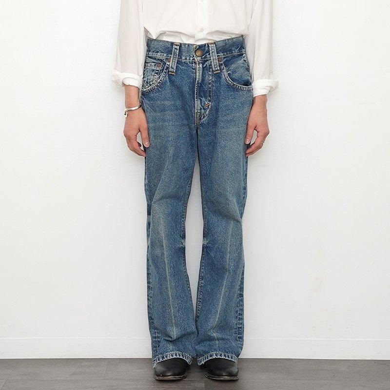 KOOKY ZOO クーキー ズー】14.0oz OPEN END DENIM FLARE PANTS KOOKY ZOO クーキー ズー】14.0oz OPEN END DENIM FLARE PANTS