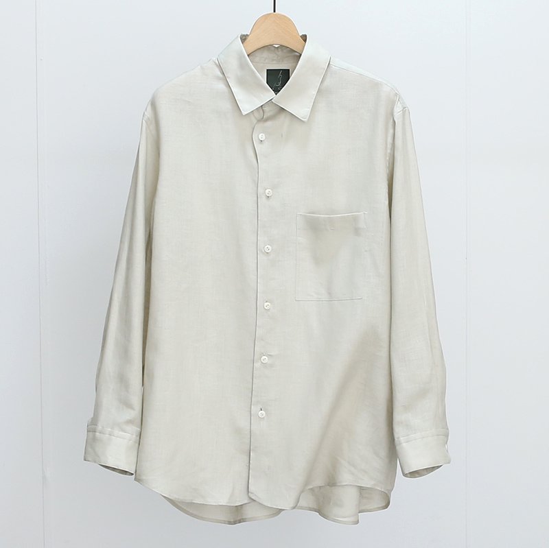 20%OFF】【Gorsch the merry coachman】Collar Shirt V.Linen - THIRTY' THIRTY'  STORE