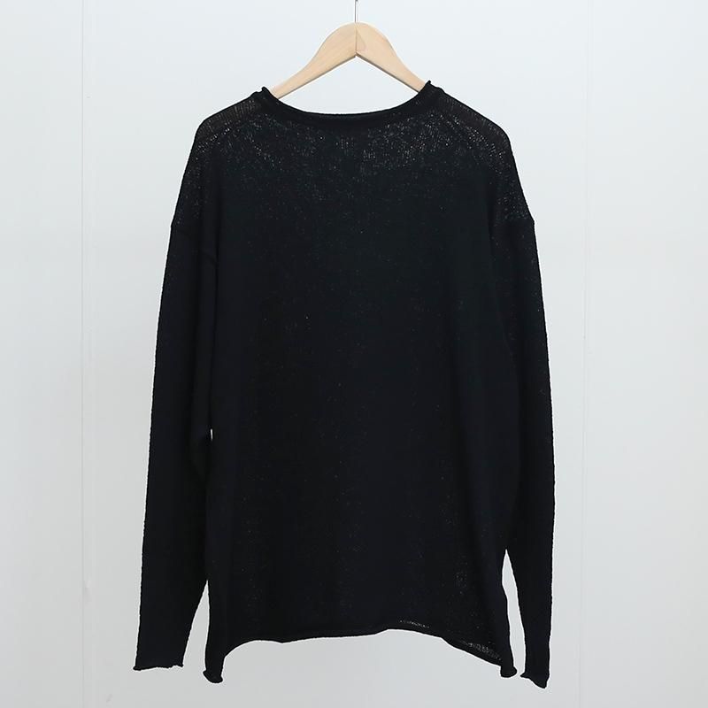 POSTELEGANT ポステレガント】COTTON BOUCLE PULL OVER KNIT