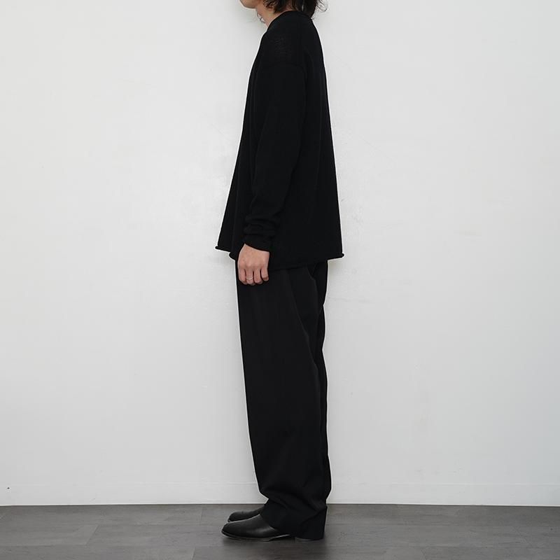 POSTELEGANT ポステレガント】COTTON BOUCLE PULL OVER KNIT