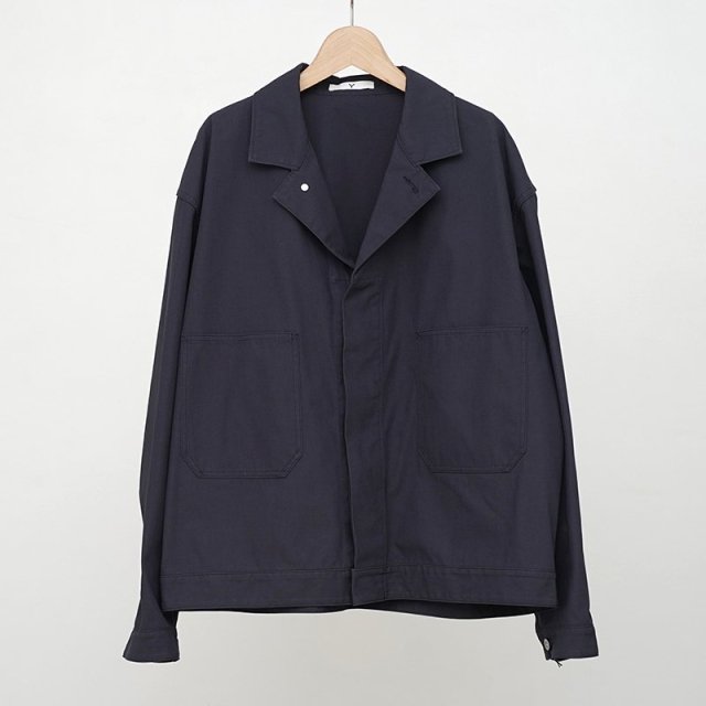 2024 S/SۡY 磻ORGANIC COTTON / RECYCLE POLYESTER TWILL BZ NAVY