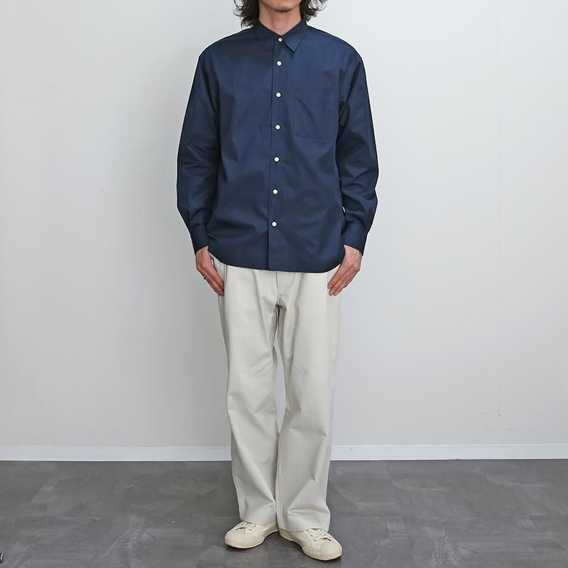 UNIVERSAL PRODUCTS】TOMAS MASON L/S REGULAR SHIRTS. D.NAVY UNIVERSAL PRODUCTS】TOMAS MASON L/S REGULAR SHIRTS. D.NAVY