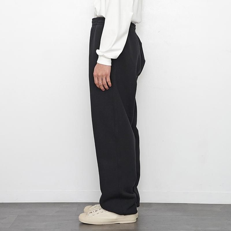 2024 S/S】【AURALEE オーラリー】HEAVY BD SWEAT PANTS BLACK 