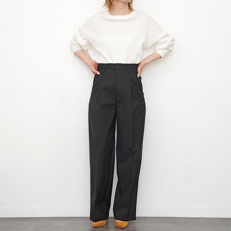 ラスト1点】【THE SHINZONE / ザ シンゾーン】PIN STRIPE SLACKS