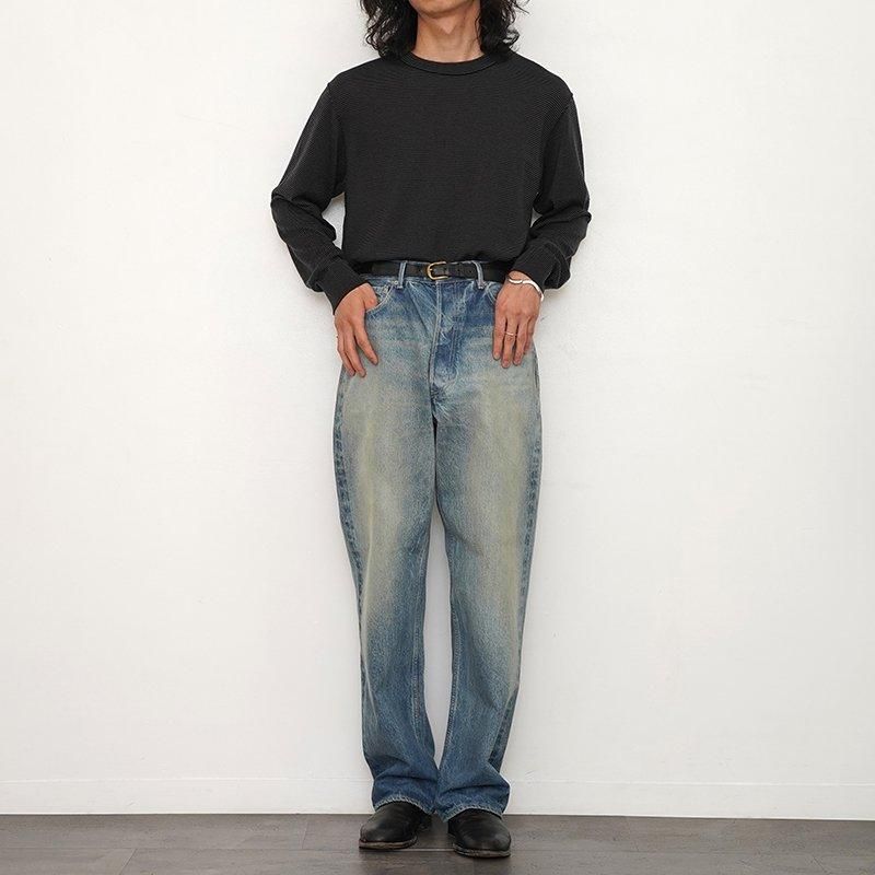 AURALEE SELVEDGE FADED HEAVY DENIM 24AW