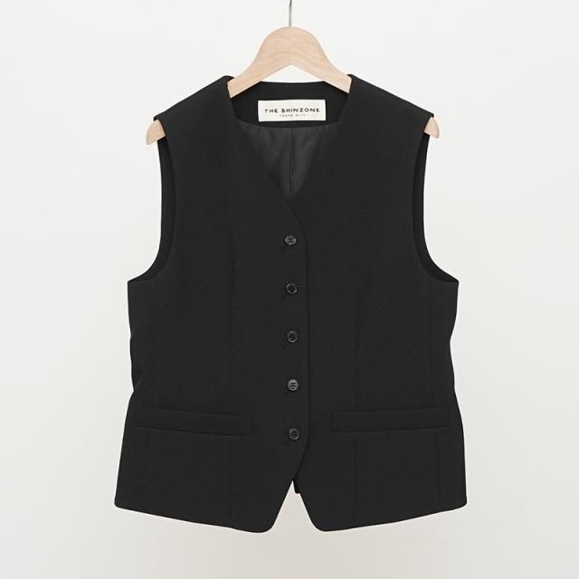20%OFFۡTHE SHINZONE /  󥾡CHRYSLER GILET BLACK