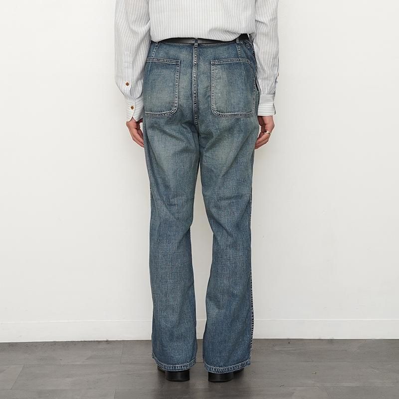 MAATEE&SONS マーティーアンドサンズ】US NAVY DENIM PANTS FADE MAATEE&SONS マーティーアンドサンズ】US NAVY DENIM PANTS FADE
