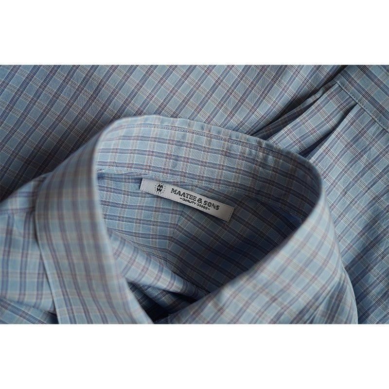 MAATEE&SONS マーティーアンドサンズ】CHARLES SILK POPLINE MAATEE&SONS マーティーアンドサンズ】CHARLES SILK POPLINE