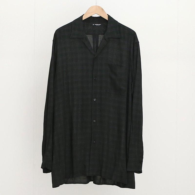 MAATEE&SONS マーティーアンドサンズ】強撚RAYON OP COLLAR MAATEE&SONS マーティーアンドサンズ】強撚RAYON OP COLLAR