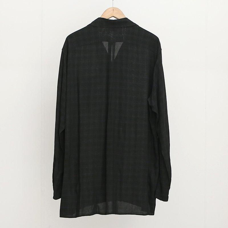 MAATEE&SONS マーティーアンドサンズ】強撚RAYON OP COLLAR MAATEE&SONS マーティーアンドサンズ】強撚RAYON OP COLLAR