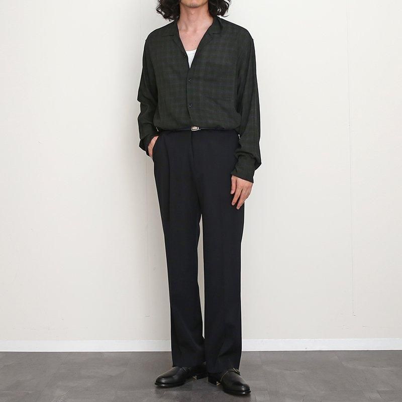 MAATEE&SONS マーティーアンドサンズ】強撚RAYON OP COLLAR MAATEE&SONS マーティーアンドサンズ】強撚RAYON OP COLLAR