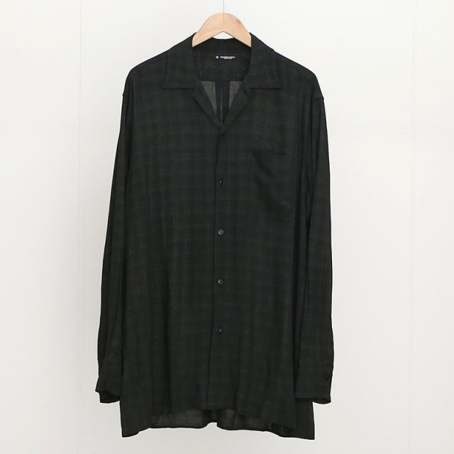 MAATEE&SONS ޡƥɥ󥺡۶ǲRAYON OP COLLAR SHIRTS GREEN