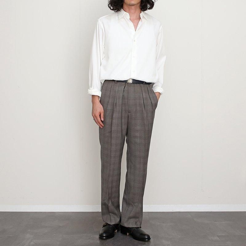 MAATEE&SONS 24ss 永遠SLACKS ピンヘッド サイズ2 MAATEE&SONS 24ss 永遠SLACKS ピンヘッド サイズ2