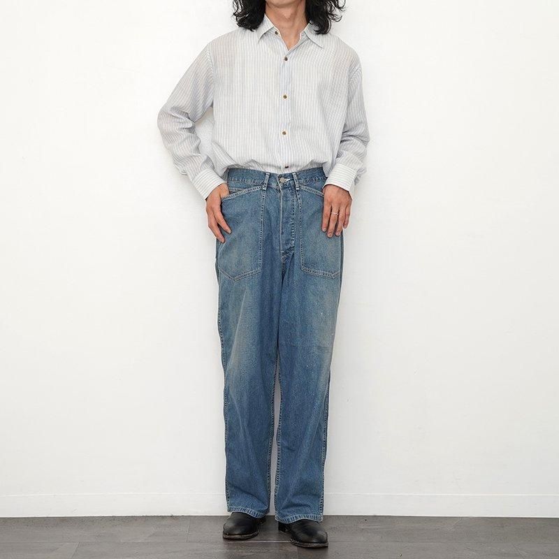 MAATEE&SONS マーティーアンドサンズ】MILITARY DENIM FADE MAATEE&SONS マーティーアンドサンズ】MILITARY DENIM FADE