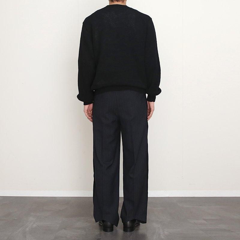 MAATEE&SONS マーティーアンドサンズ】SHET和紙 P/O SWEATER BLK MAATEE&SONS マーティーアンドサンズ】SHET和紙 P/O SWEATER BLK