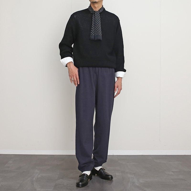 MAATEE&SONS マーティーアンドサンズ】SHET和紙 P/O SWEATER BLK MAATEE&SONS マーティーアンドサンズ】SHET和紙 P/O SWEATER BLK