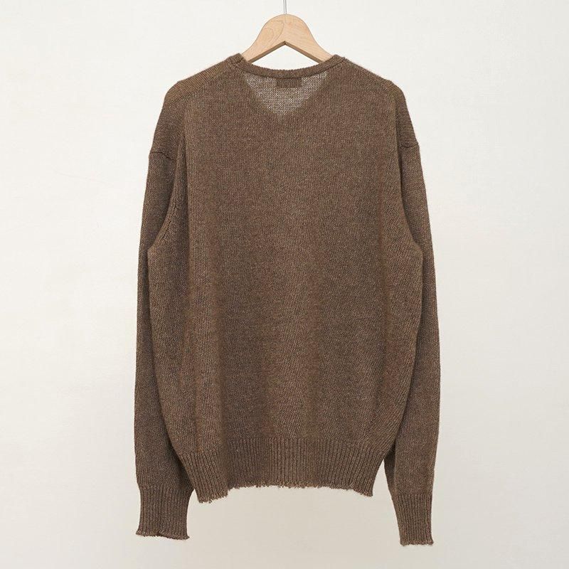 MAATEE&SONS マーティーアンドサンズ】カシミヤミンク LOOSE V MAATEE&SONS マーティーアンドサンズ】カシミヤミンク LOOSE V