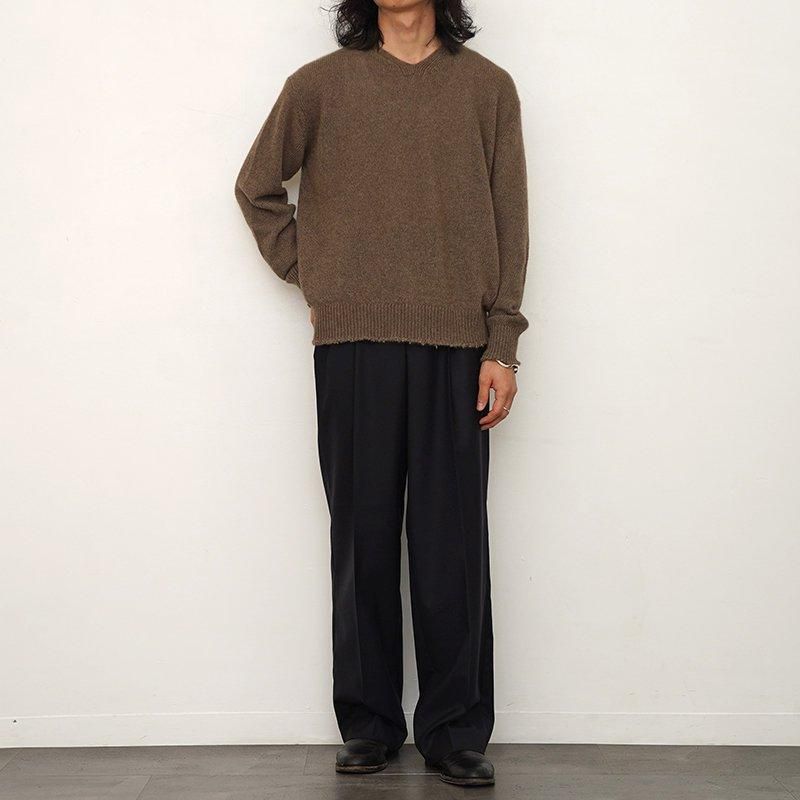 MAATEE&SONS マーティーアンドサンズ】カシミヤミンク LOOSE V MAATEE&SONS マーティーアンドサンズ】カシミヤミンク LOOSE V
