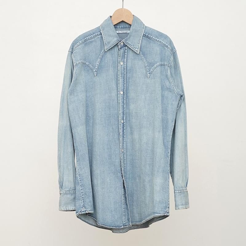 MAATEE&SONS マーティーアンドサンズ】WESTERN FADE INDIGO MAATEE&SONS マーティーアンドサンズ】WESTERN FADE INDIGO