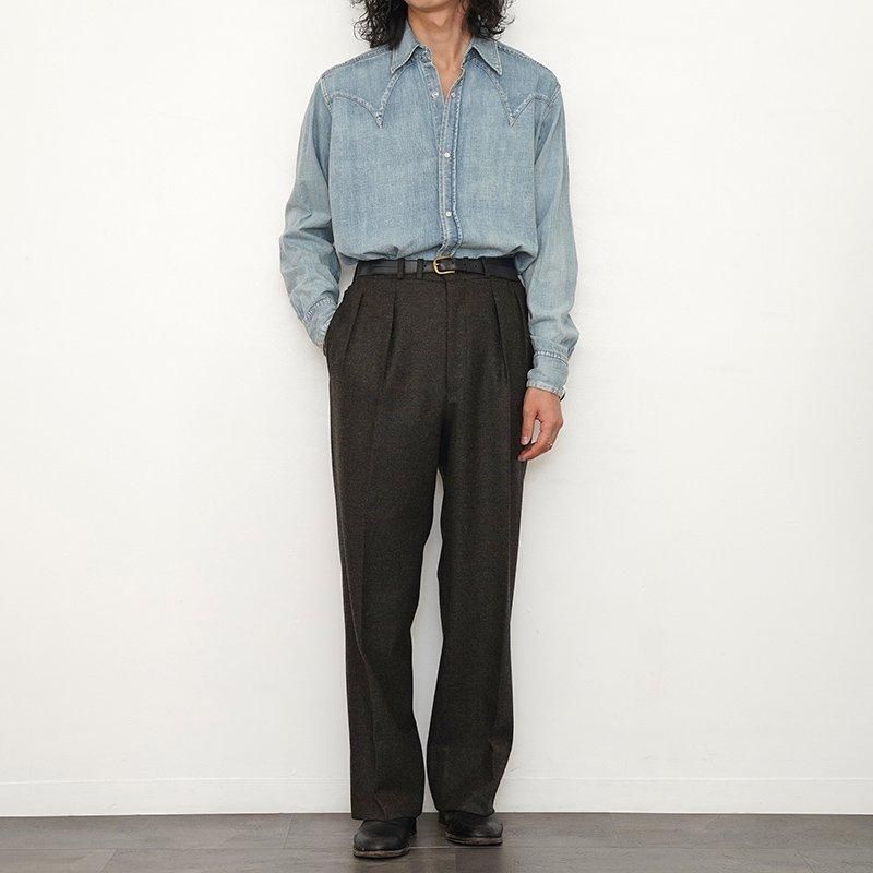 MAATEE&SONS マーティーアンドサンズ】WESTERN FADE INDIGO MAATEE&SONS マーティーアンドサンズ】WESTERN FADE INDIGO