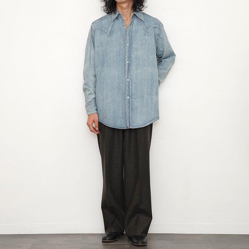 MAATEE&SONS マーティーアンドサンズ】WESTERN FADE INDIGO MAATEE&SONS マーティーアンドサンズ】WESTERN FADE INDIGO