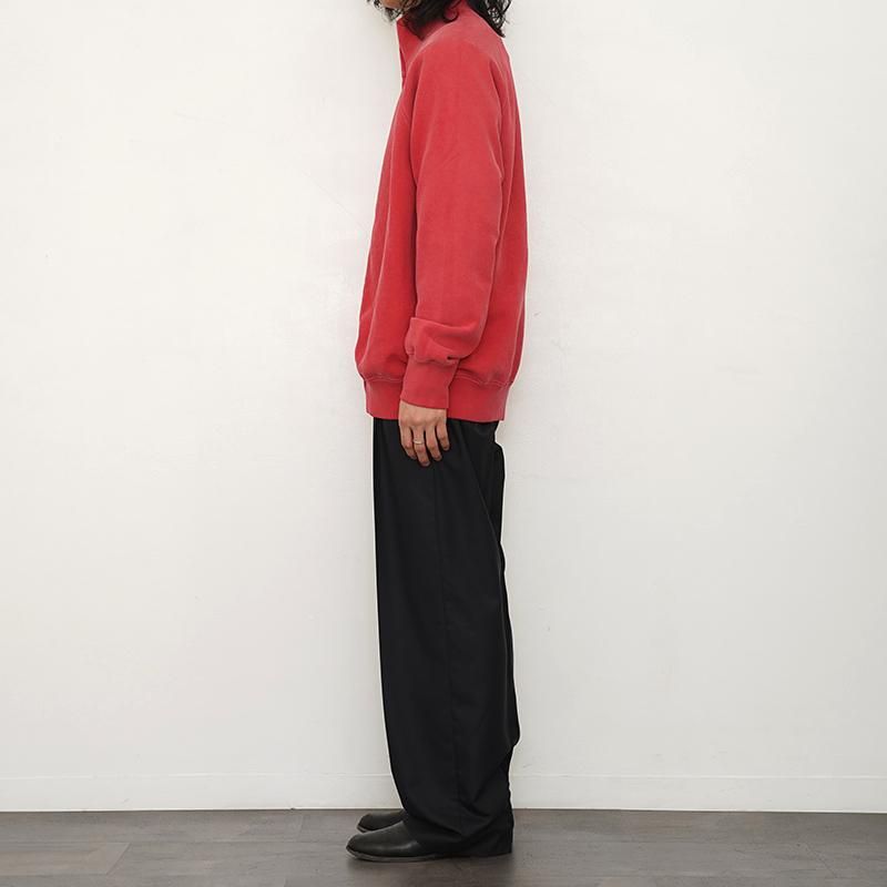 MAATEE&SONS マーティーアンドサンズ】VINTAGE JIP スエット RED MAATEE&SONS マーティーアンドサンズ】VINTAGE JIP スエット RED