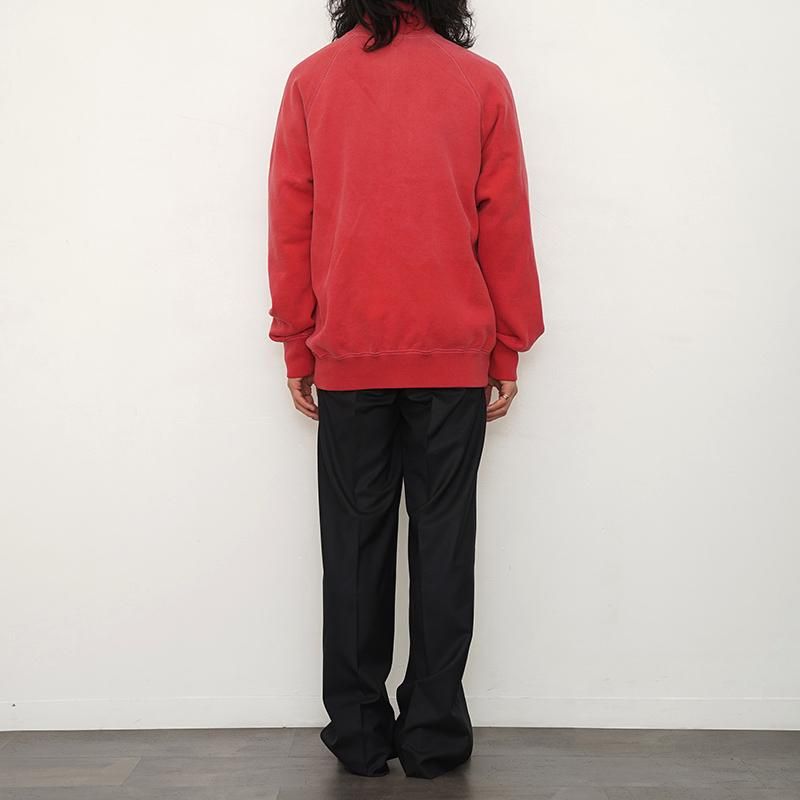 MAATEE&SONS マーティーアンドサンズ】VINTAGE JIP スエット RED MAATEE&SONS マーティーアンドサンズ】VINTAGE JIP スエット RED